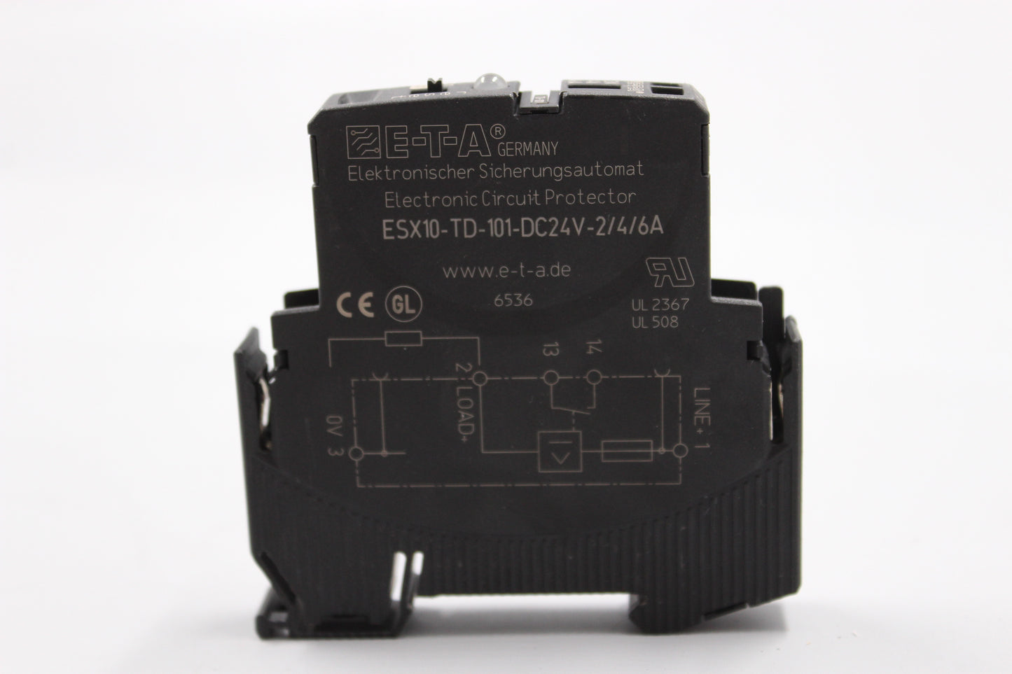 PREOWNED | E-T-A | ESX10-TD-101-DC24V-2-4-6A |