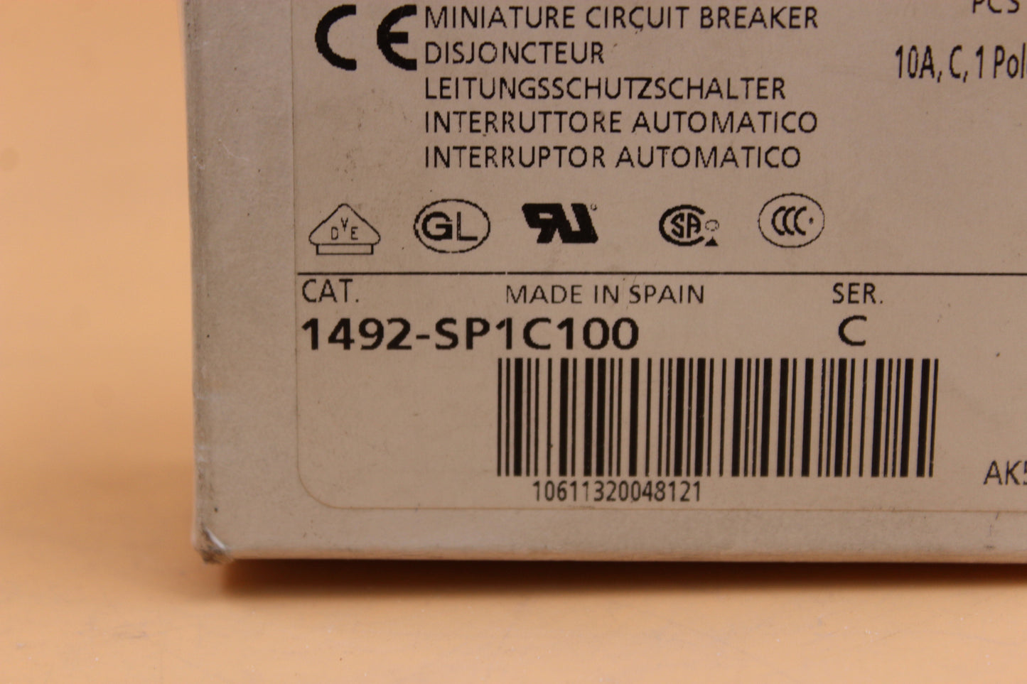 NEW | ALLEN-BRADLEY | 1492-SP1C100 |