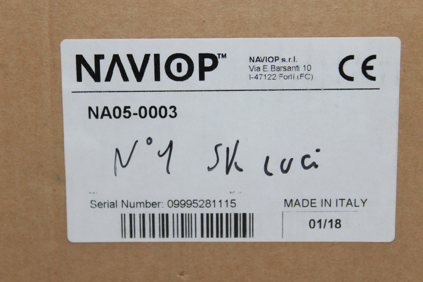 NEW | NAVIOP | NA05-0003 |