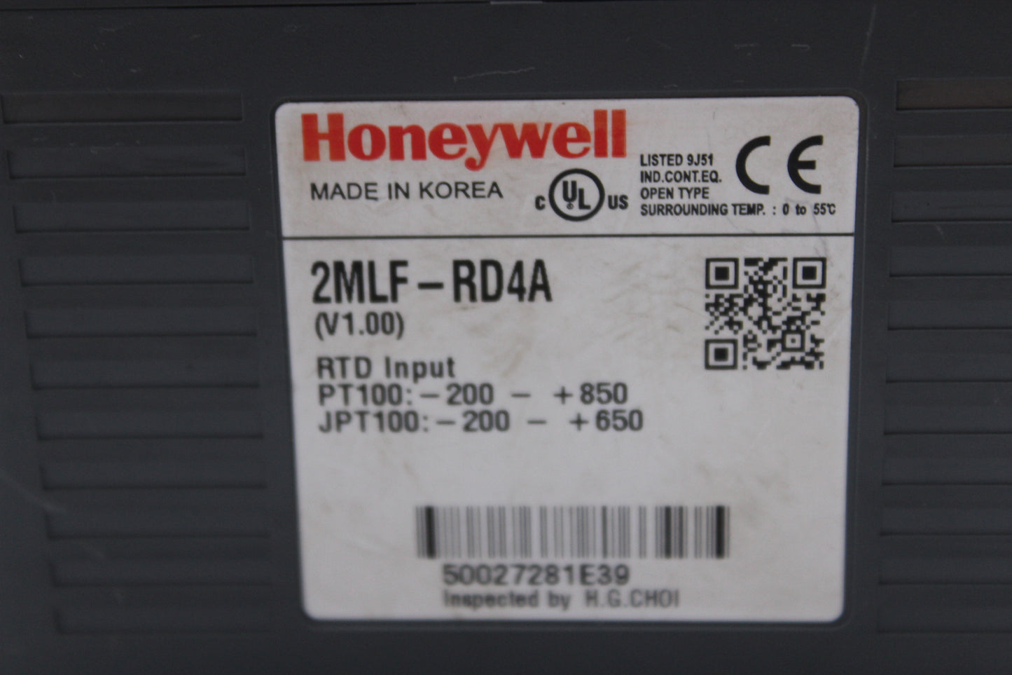 PREOWNED | Honeywell | 2MLF-RD4A |