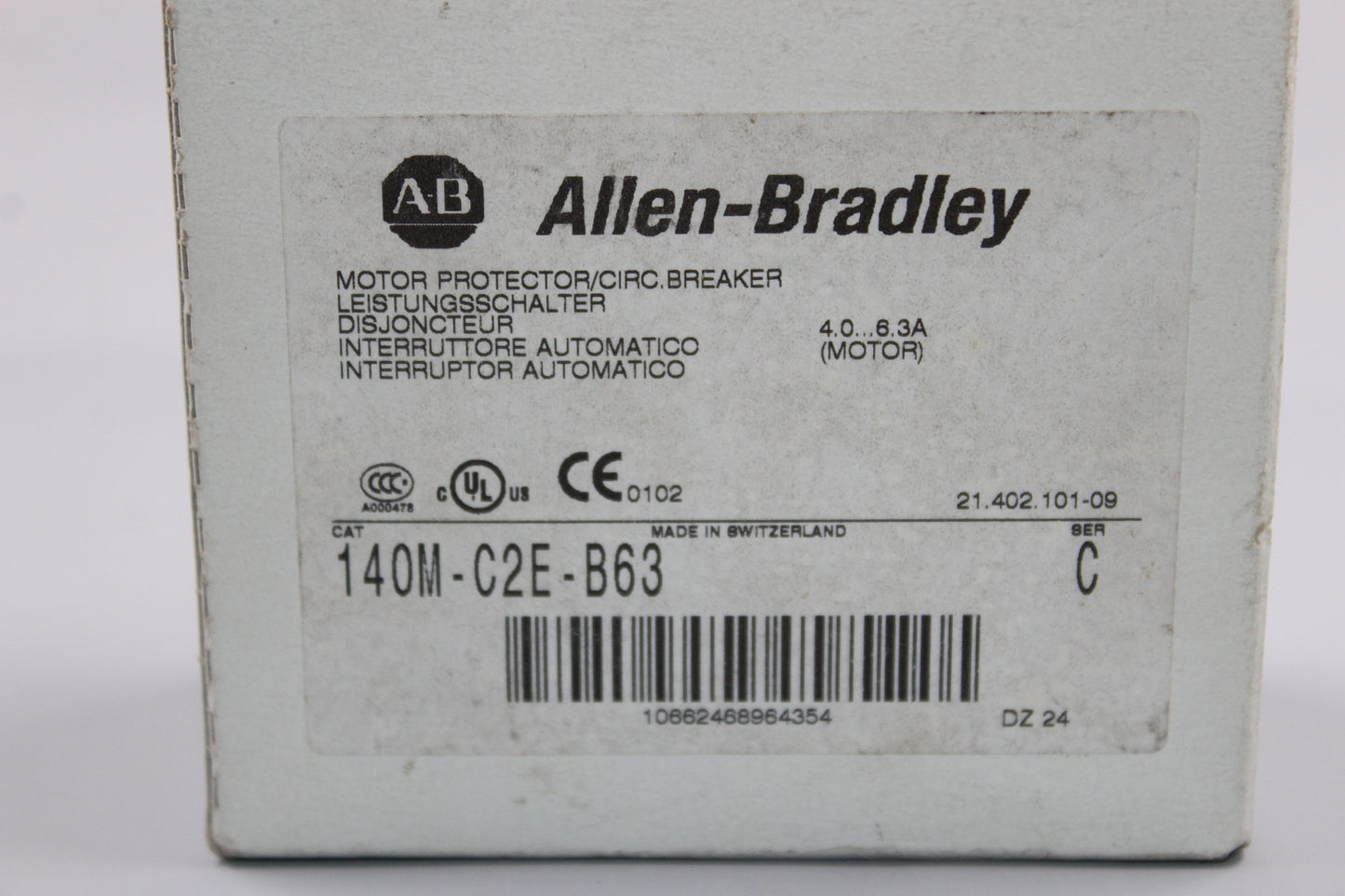 NEW | ALLEN-BRADLEY | 140M-C2E-B63 |