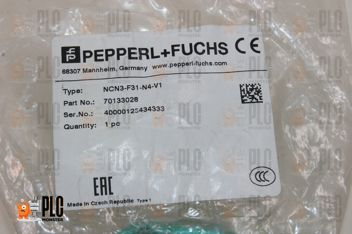 NEW | PEPPERL+FUCHS | NCN3-F31-N4-V1 |