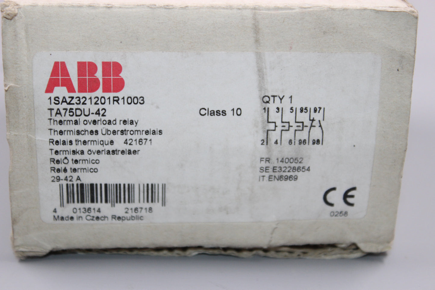 NEW | ABB | 1SAZ321201R1003  |