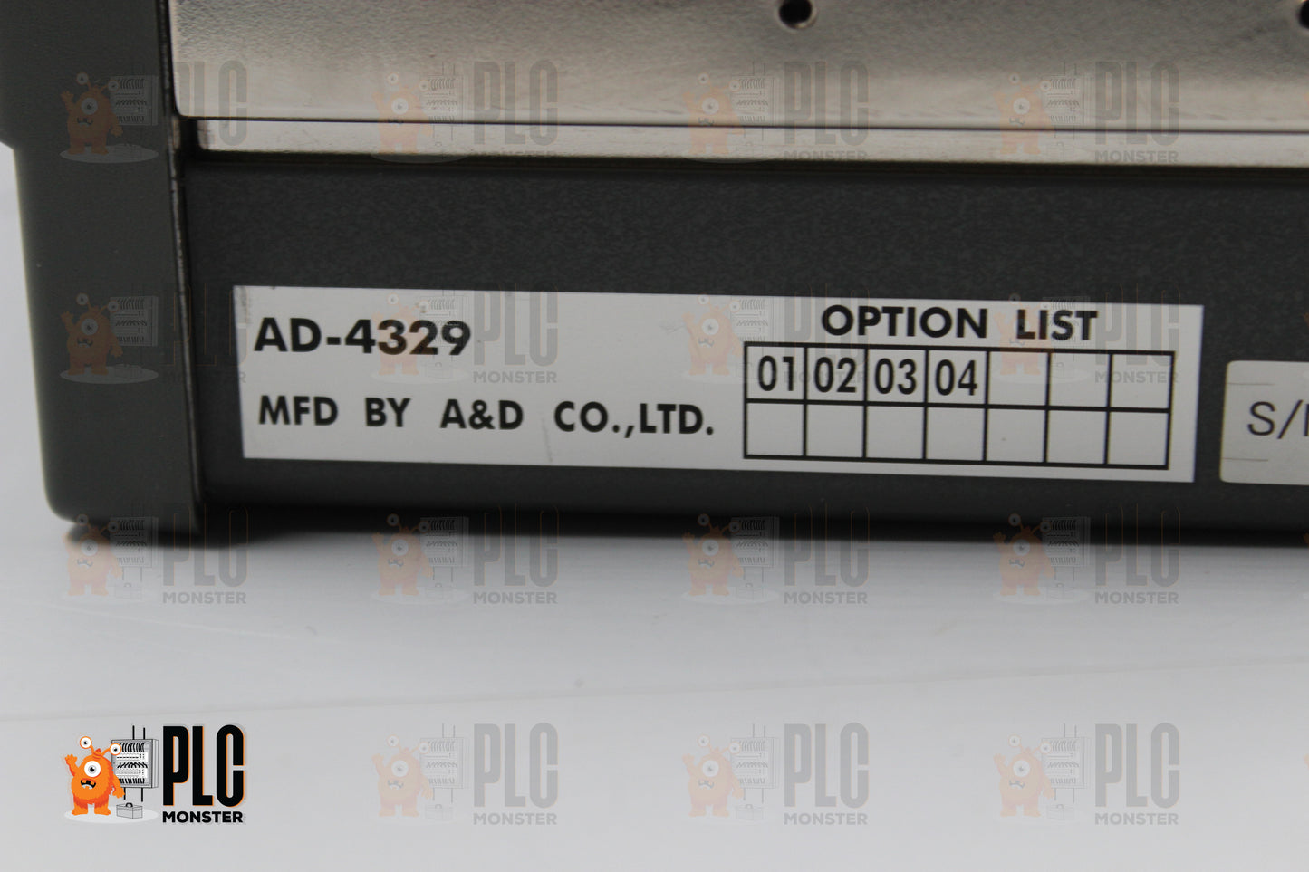 PREOWNED | A&D | AD-4329K SN N1514882 |