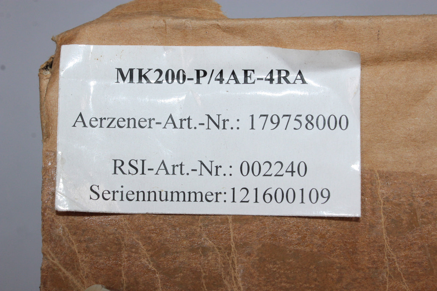 NEW OPEN BOX | R-S-I | MK200-P |