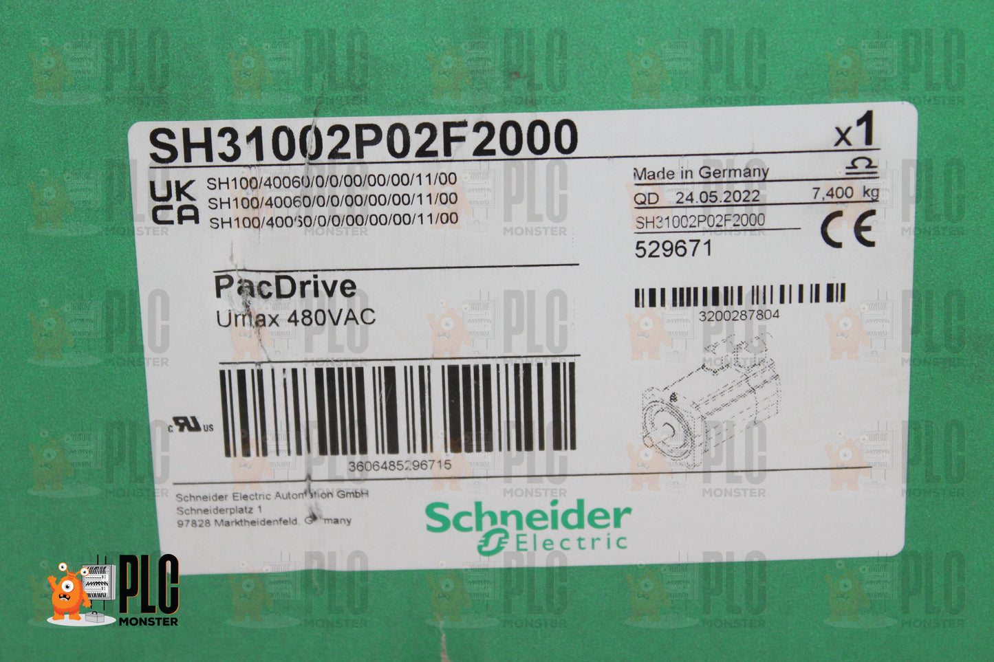 NEW | Schneider Electric | SH31002P02F2000 |