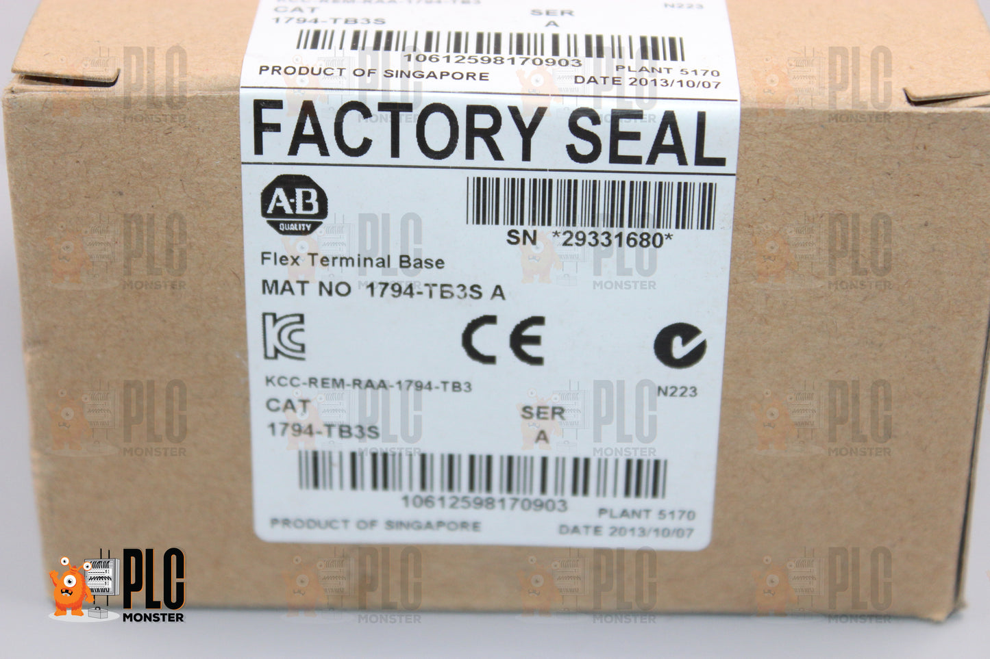 NEW | ALLEN-BRADLEY | 1794-TB3S |