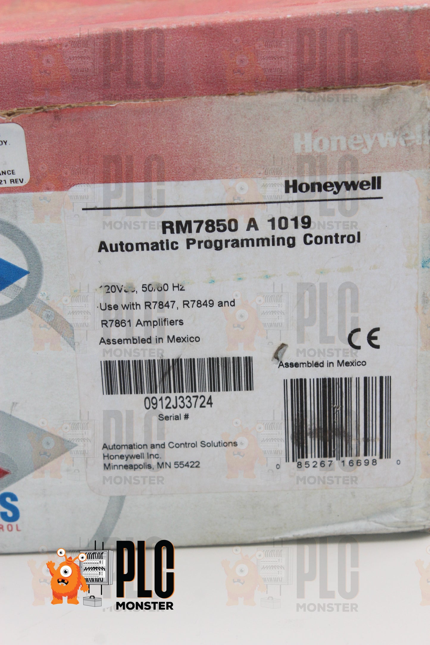 NEW | HONEYWELL | RM7850 A 1019 |