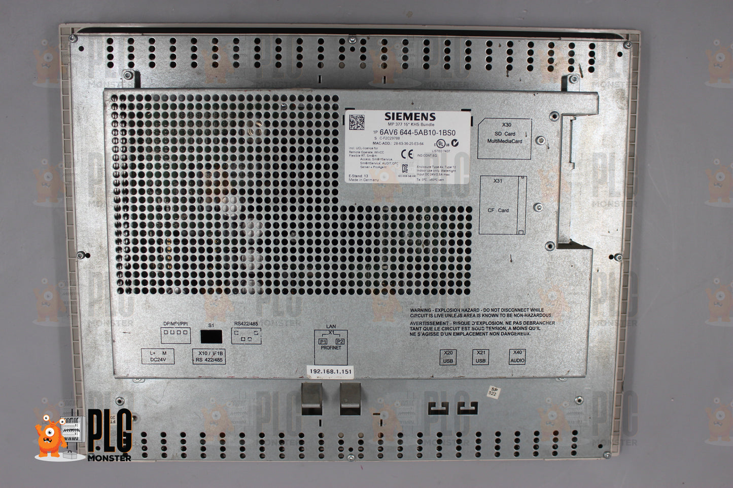 NEW NO BOX | SIEMENS |  6AV6 644-5AB10-1BS0 |