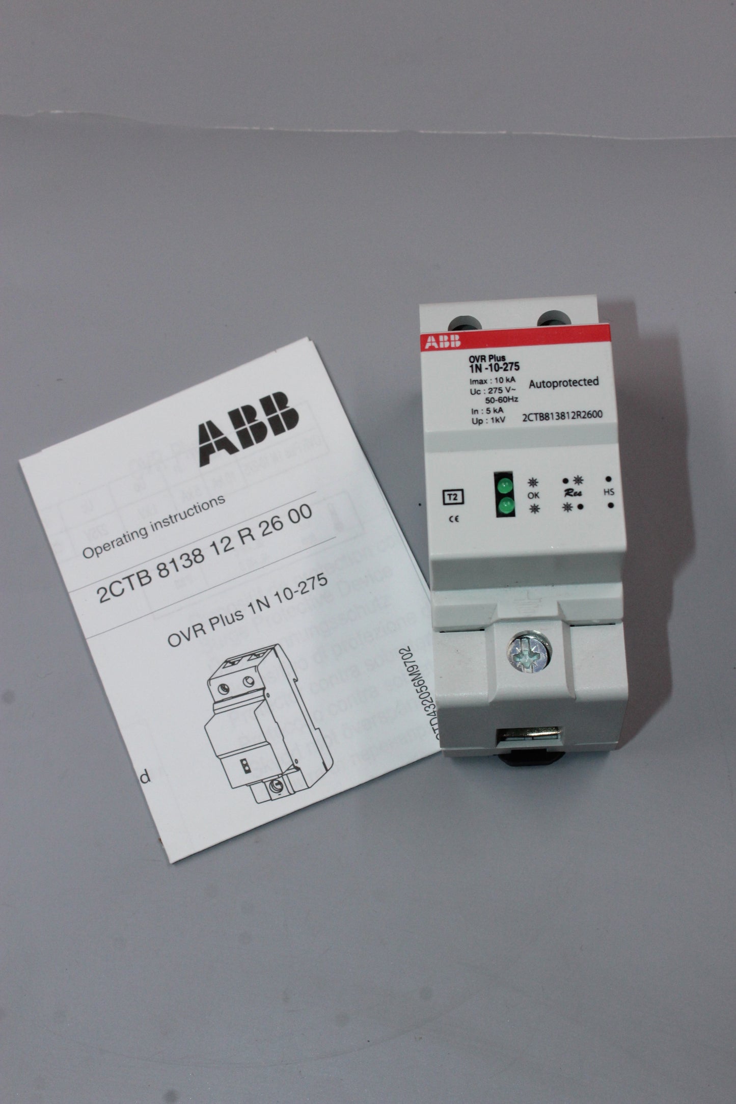 NEW | ABB | 2CTB813812R2600 OVR PLUS 1N 10 275 |