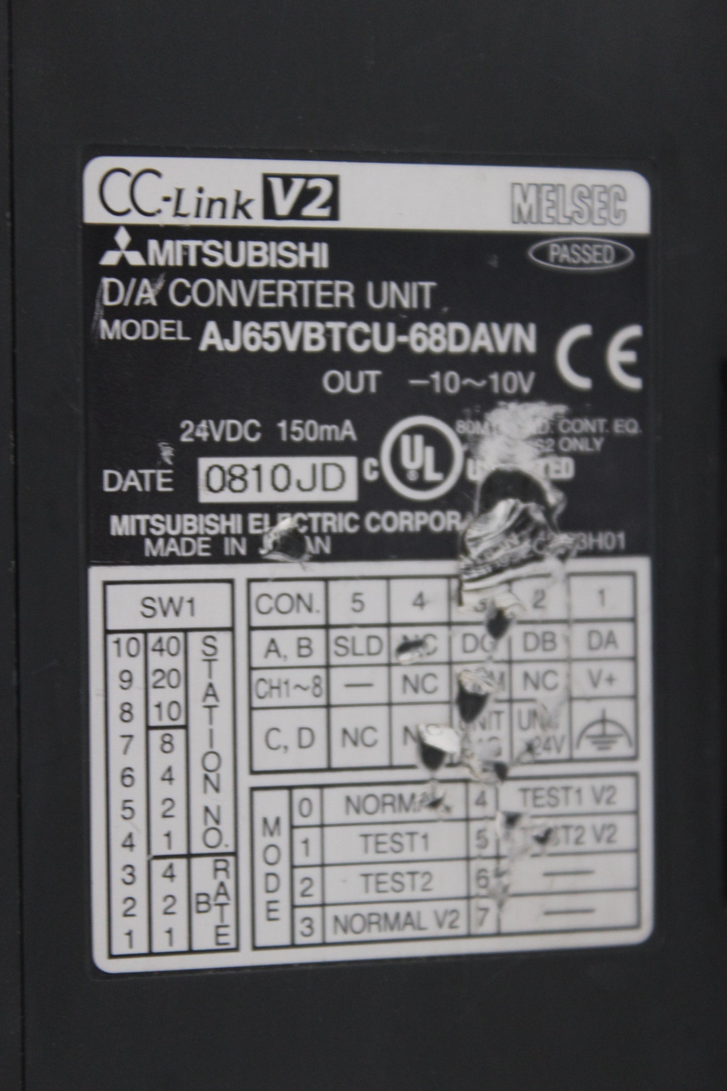 PREOWNED | MITSUBISHI | AJ65VBTCU-68DAVN |