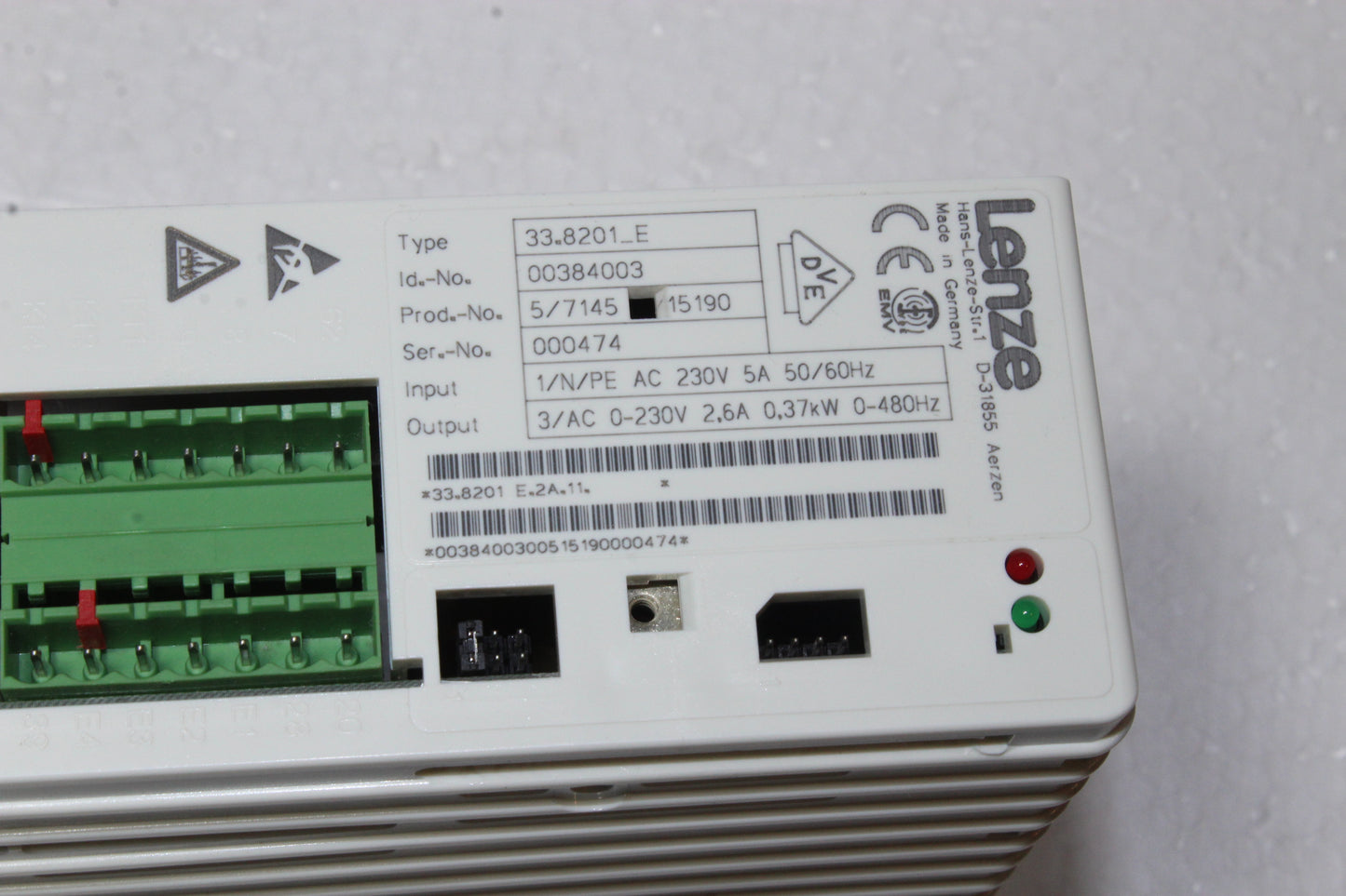 NEW | Lenze | 33.8201_E |