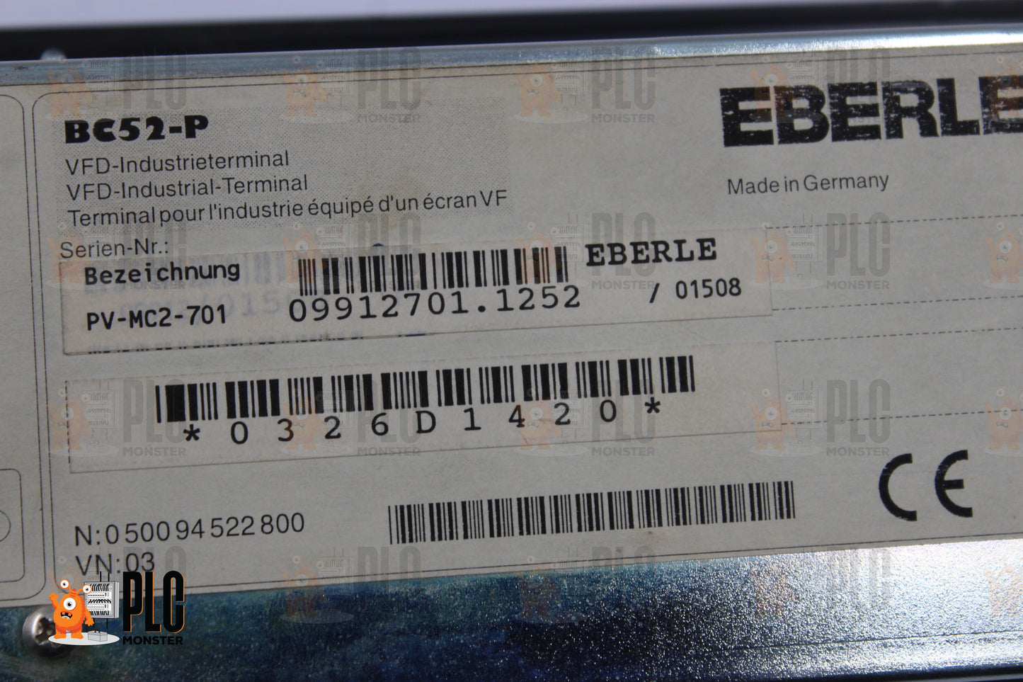 NEW NO BOX | EBERLE |   BC52-P |