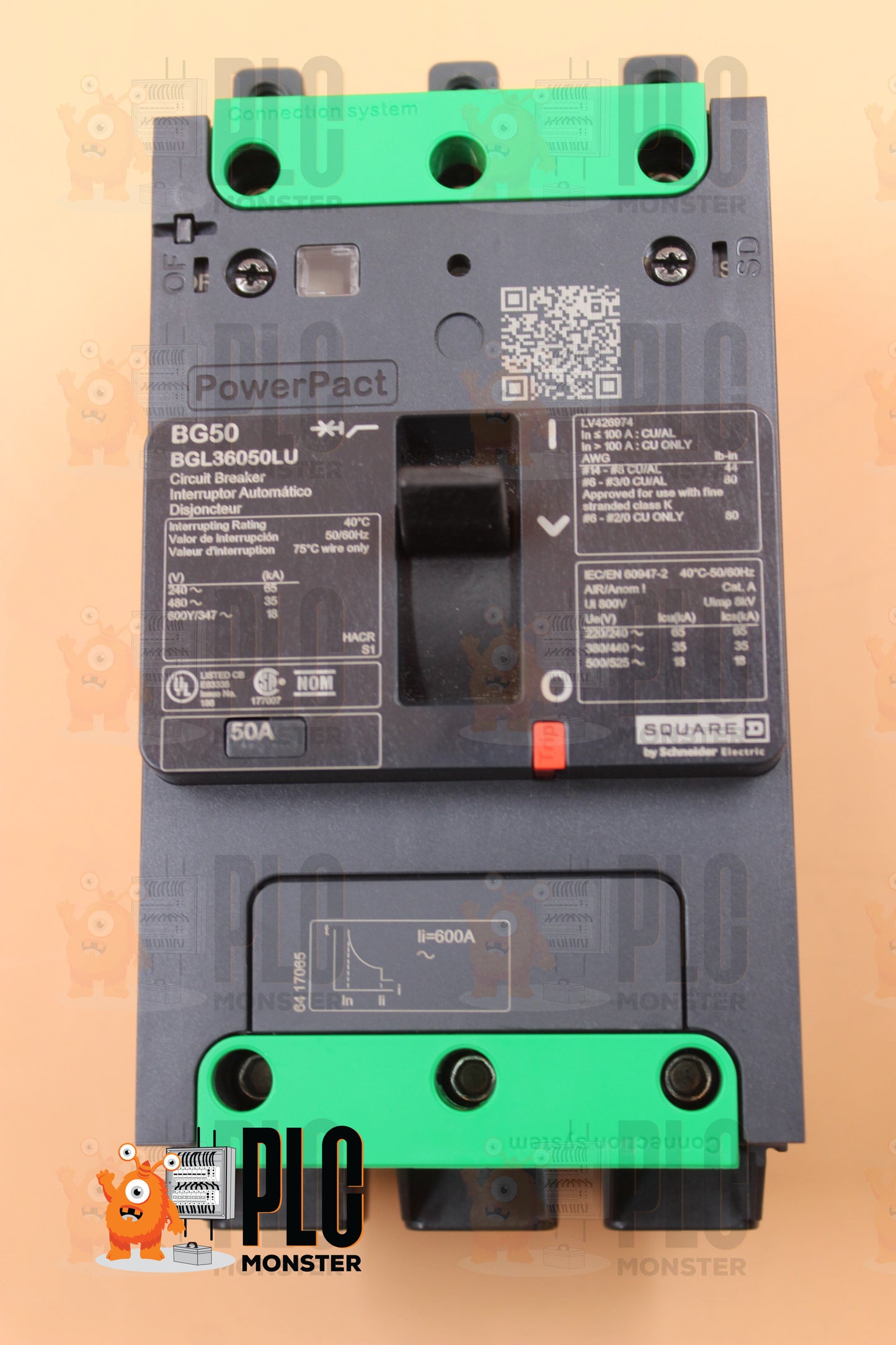 NEW | SQUARE D | BGL36050LU |