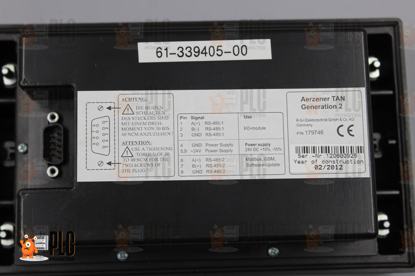NEW | AERZEN  AERtronic | AERZEN  AERtronic SN120600925 |