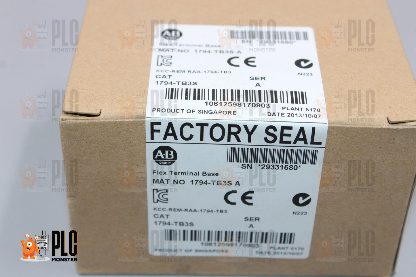 NEW | ALLEN-BRADLEY | 1794-TB3S |