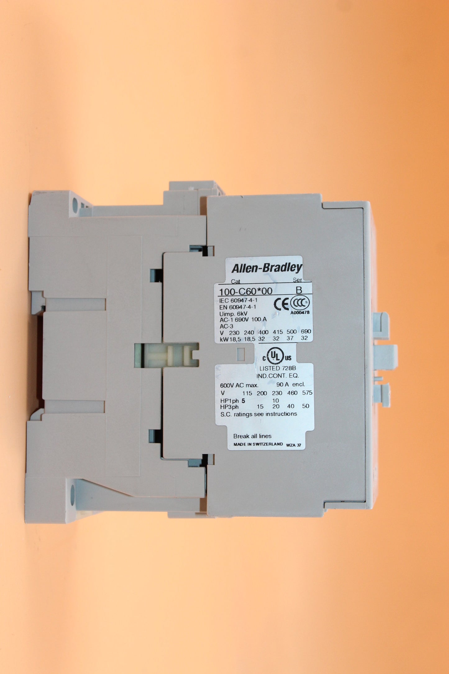 NEW NO BOX | ALLEN-BRADLEY | 100-C6000 |