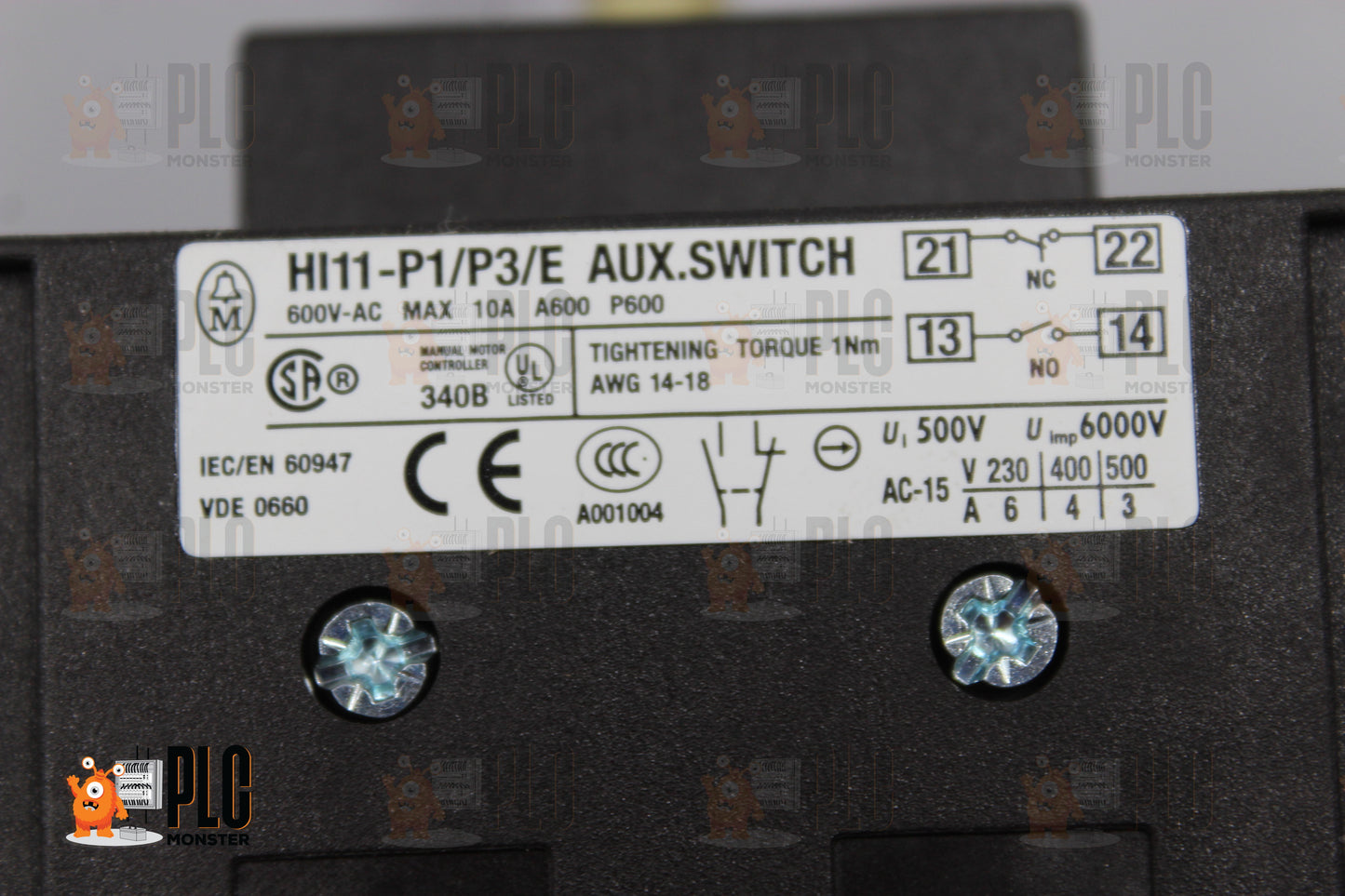 NEW | MOELLER | P3-63/EA/SVB-SW/HI11 |