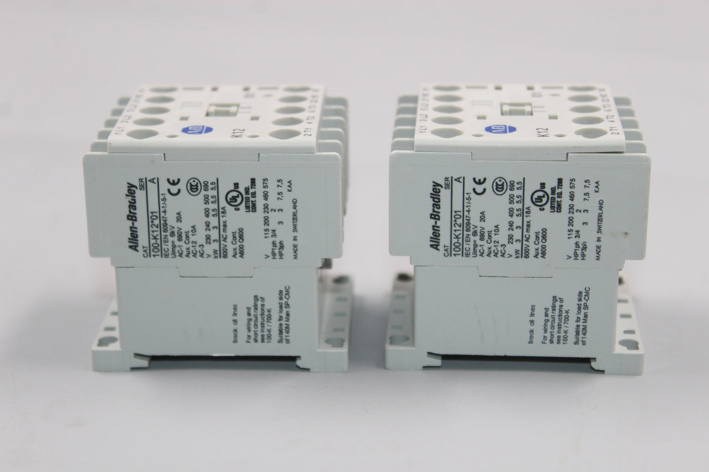 PREOWNED | ALLEN-BRADLEY | 100-K1201 |