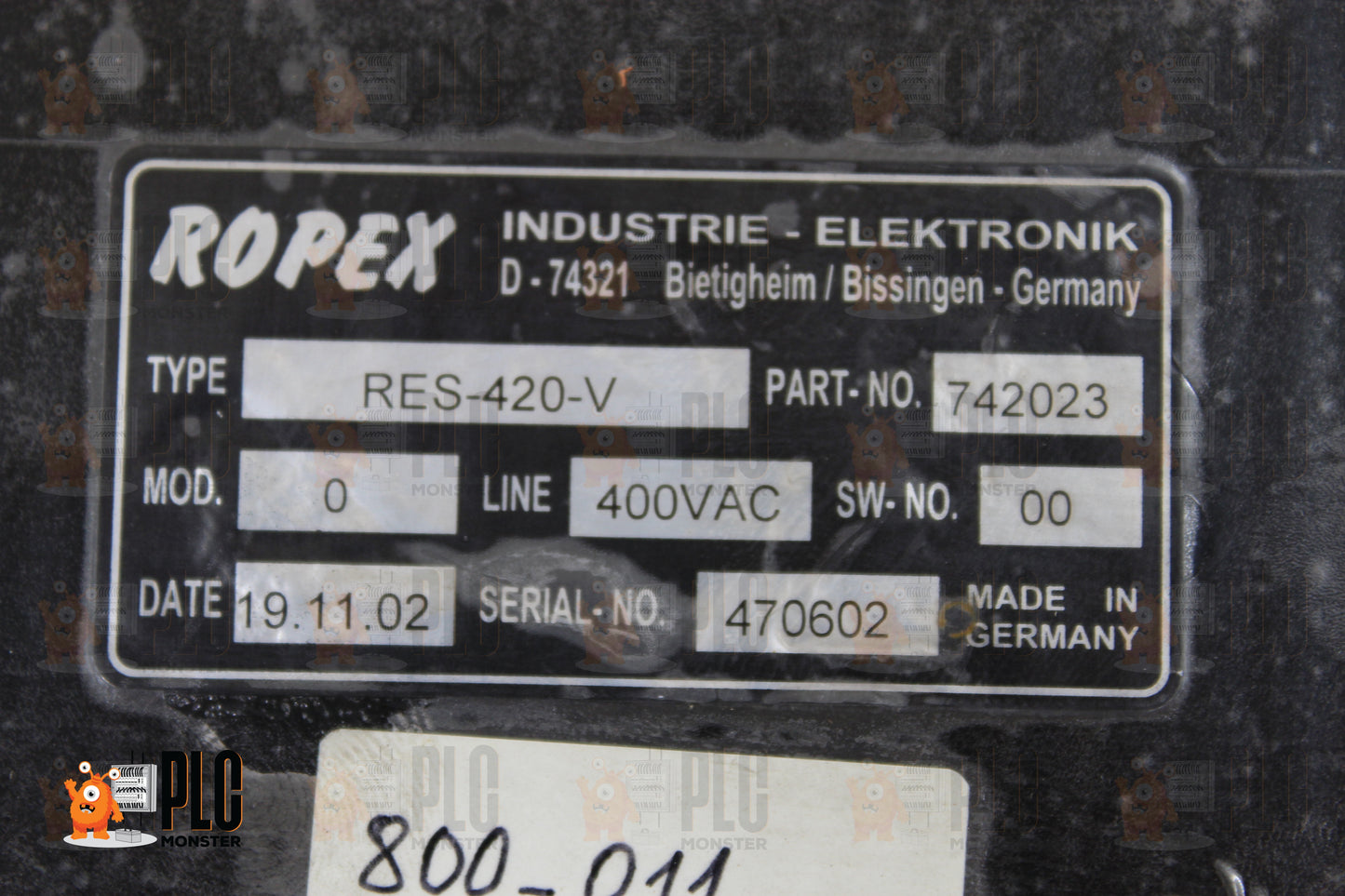 PREOWNED | ROPEX | RES-420-V |