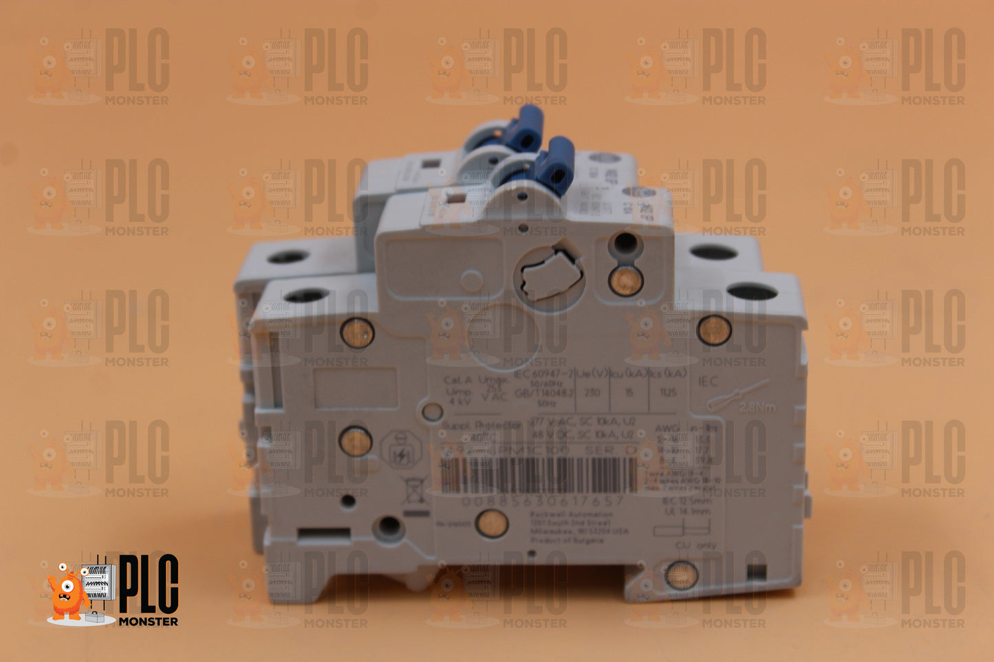 LOT OF 2 | NEW | Allen-Bradley | 1492-SPM1C100 |