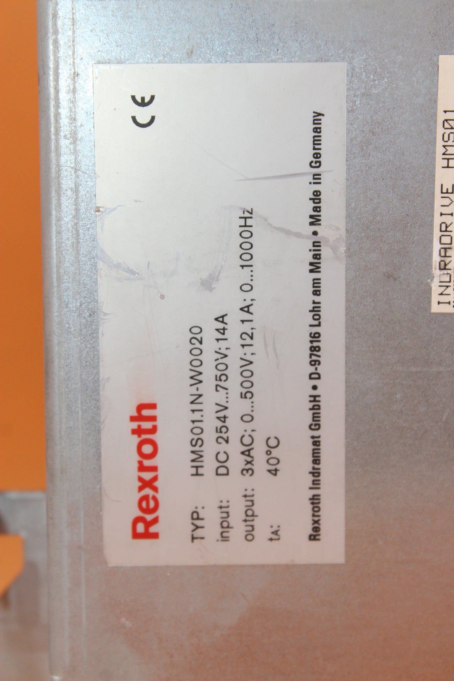 REFIRBISHED | REXROTH | HMS01.1N-W0020 |