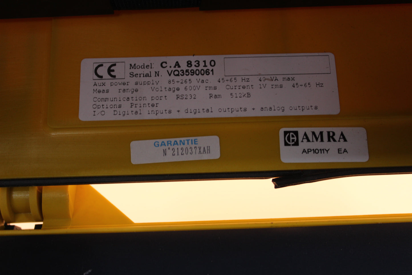 PREOWNED | CHAUVIN ARNOUX | CA8310 |
