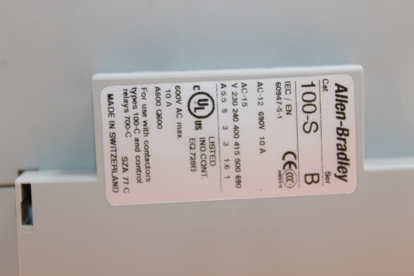 NEW | ALLEN BRADLEY | 100S-C85KL14BC |