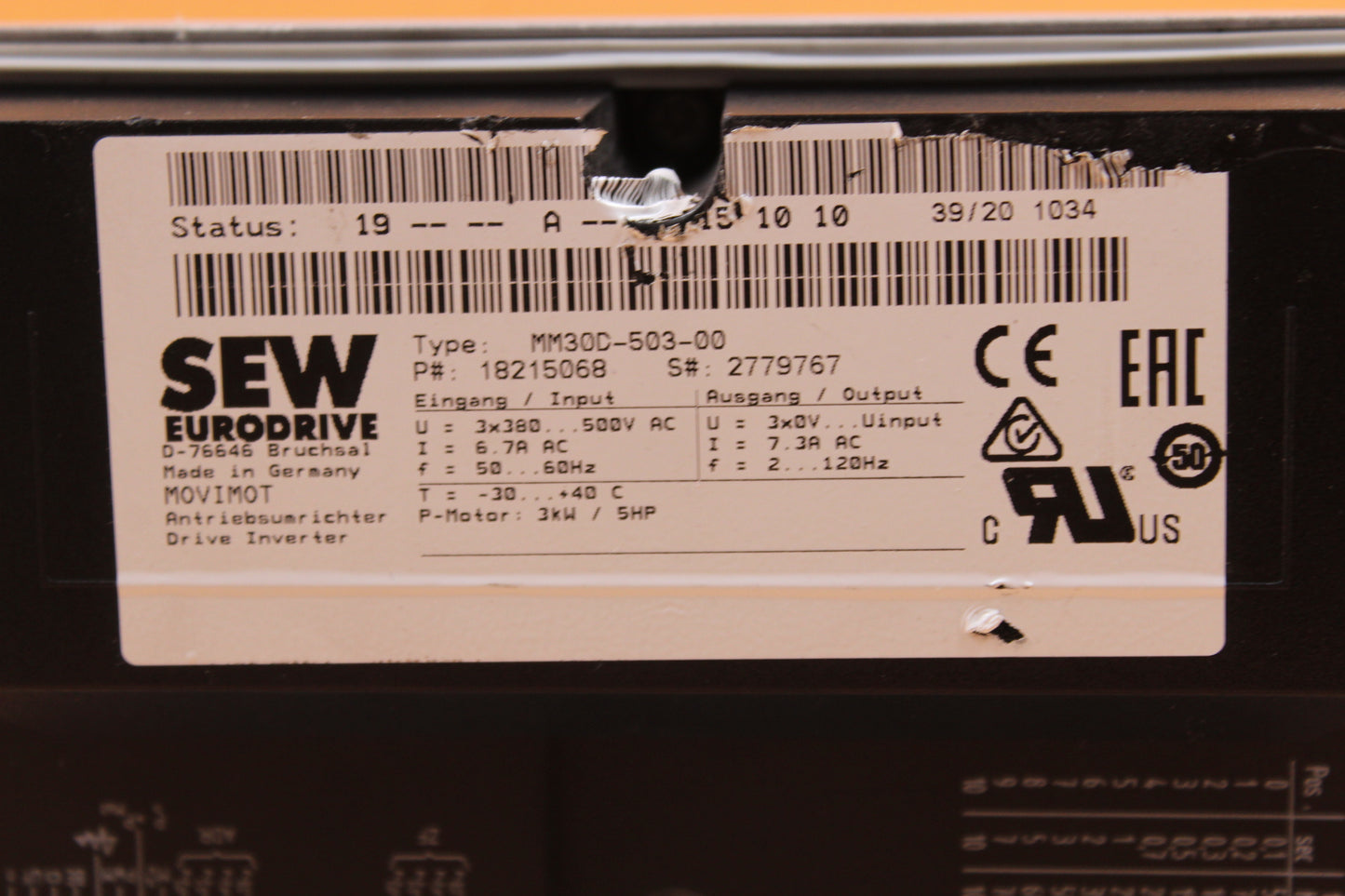 NEW NO BOX | SEW | MM30D-503-00 |