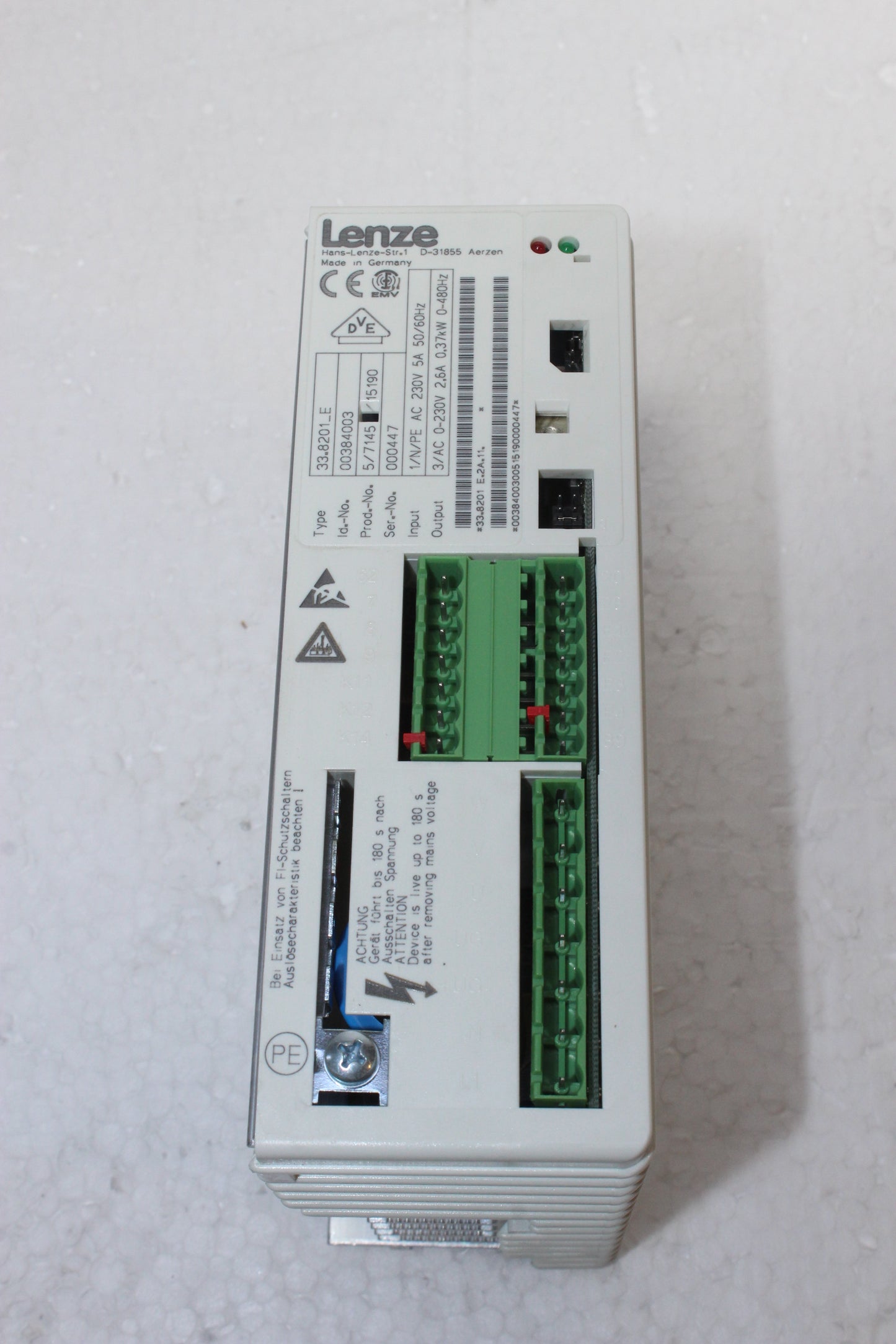 NEW | Lenze | 33.8201_E |