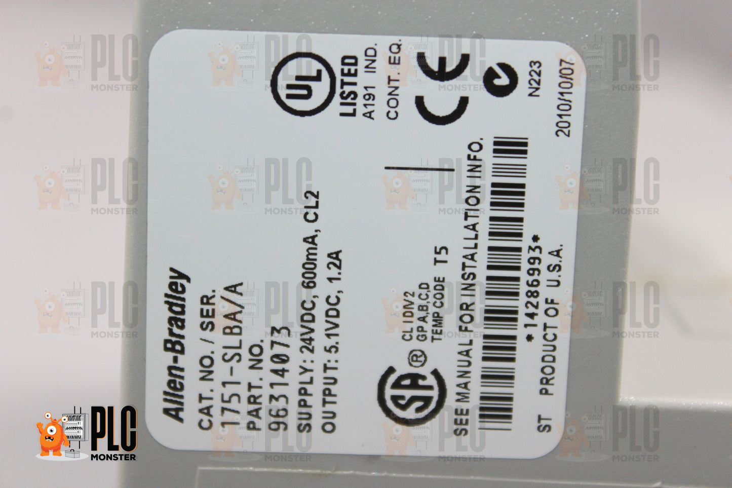 NEW | ALLEN-BRADLEY | 1751SLBA |