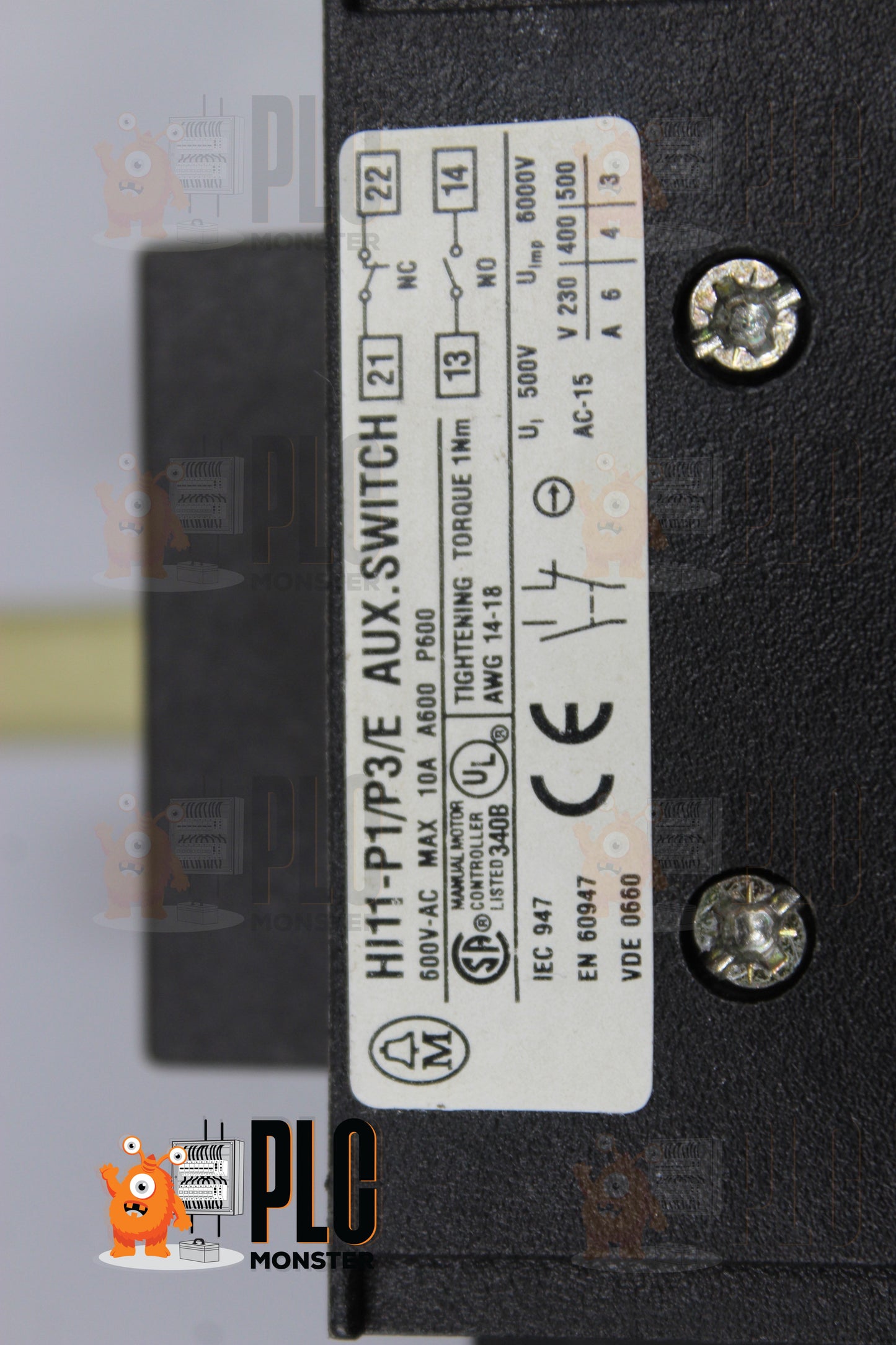 NEW | MOELLER | P3-63/EA/SVB-SW/HI11 |