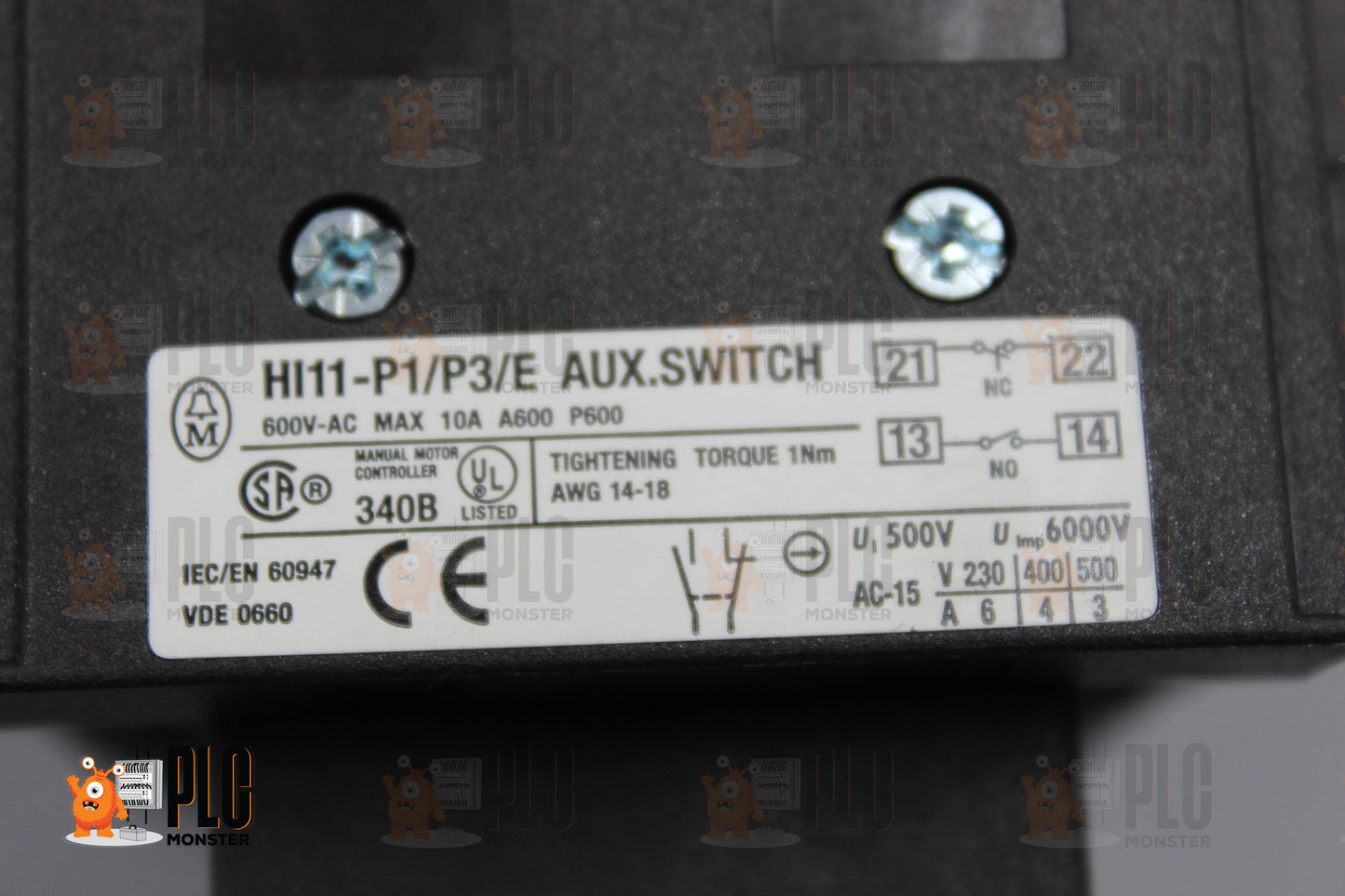 NEW | MOELLER | P3-63/EA/SVB-SW/HI11 |